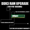 8GB 708635-B21 240-Pin DDR3 ECC UDIMM RAM | Memory for HP