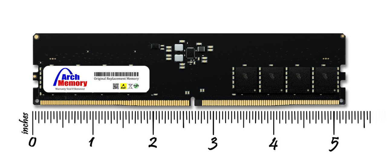 16GB 4M9Y1AT 288-Pin DDR5 UDIMM 4800MHz RAM | Memory for HP Length