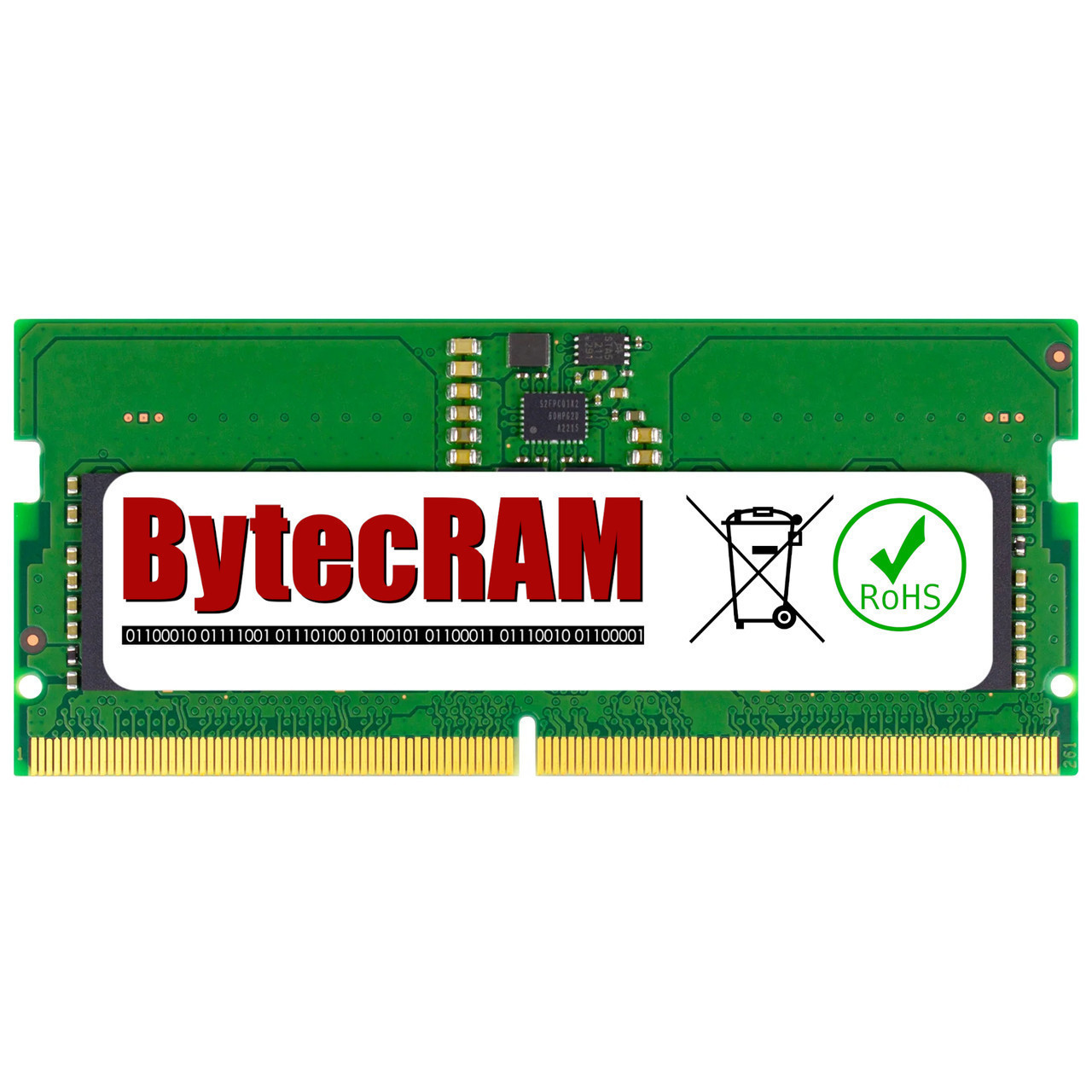16GB 92M11-S16D50 AS-16GD5 DDR5 4800MHz non-ECC SODIMM Laptop Memory for Asustor by BytecRAM