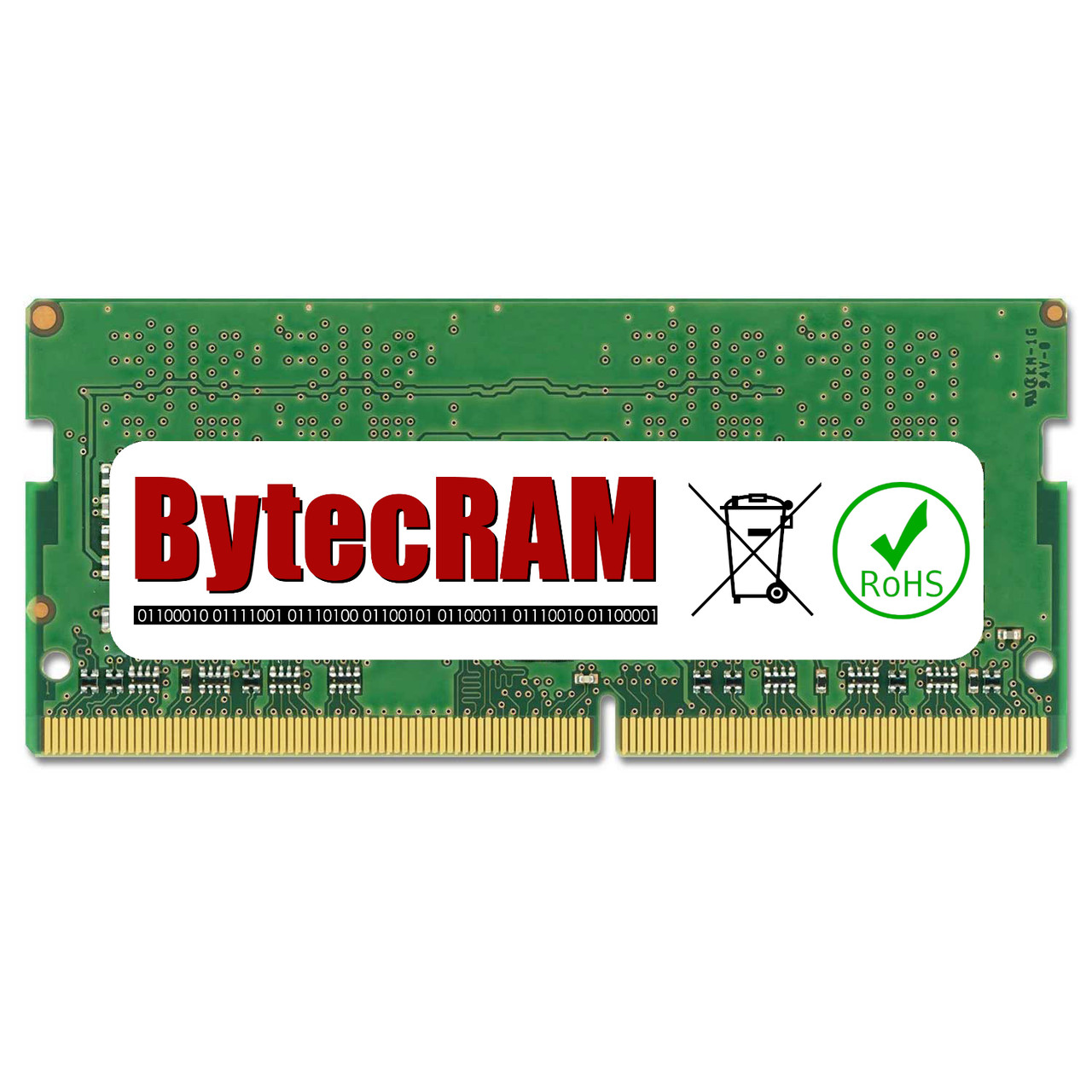 8GB D4ES03-8G DDR4 2666MHz ECC SODIMM NAS Memory Synology DS1825+ Replacement RAM by BytecRAM 8GB D4ES03-8G DDR4 2666MHz ECC SODIMM NAS Memory Synology DS1825+ Replacement RAM by BytecRAM