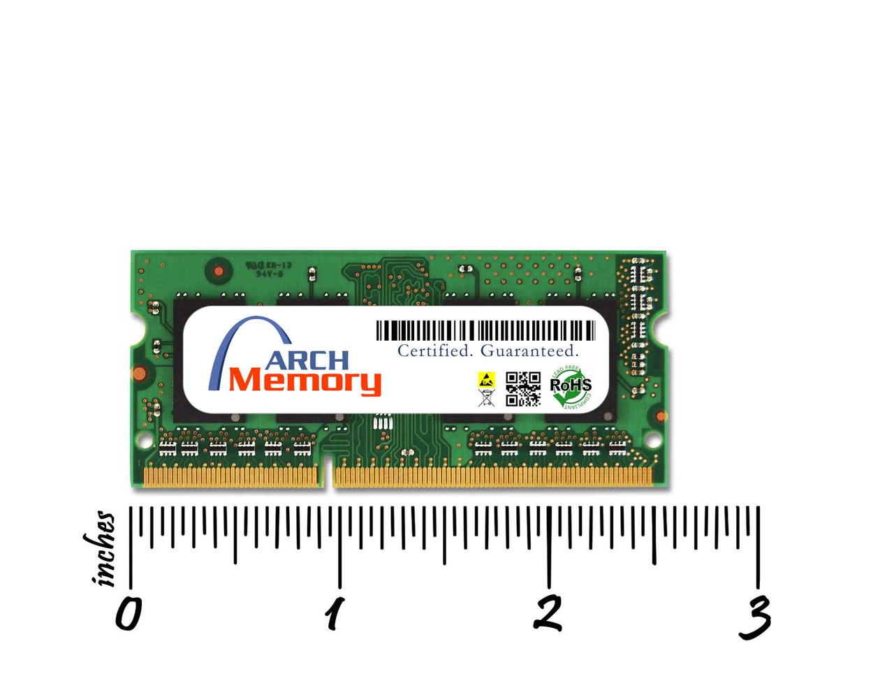 8GB 204-Pin DDR3L-1600 PC3L-12800 So-dimm RAM for Western Digital My Cloud PR4100 | Arch Memory Upgrade* AM8GB1600SOLVr1b8-MC006