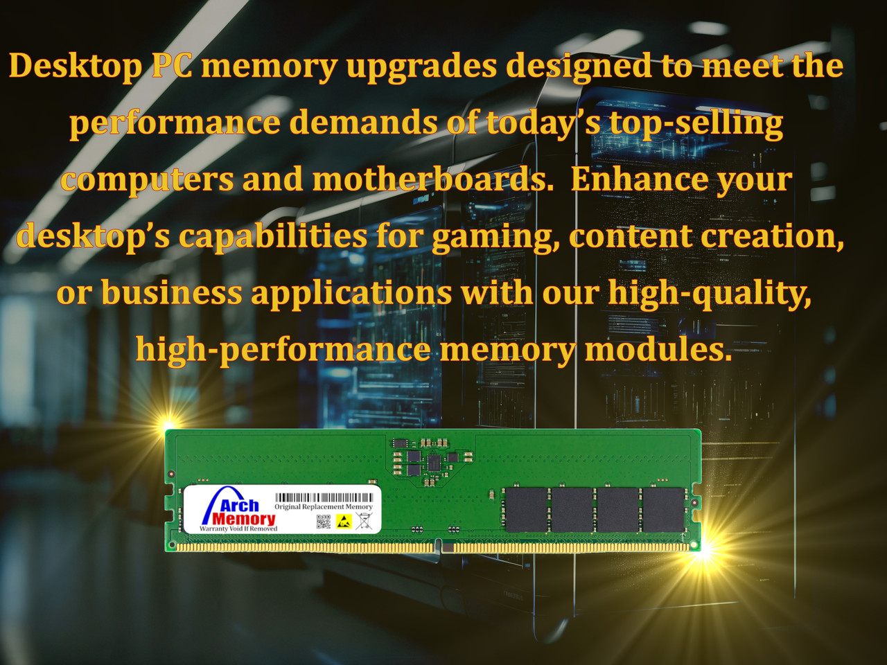 Access crucial data faster by upgrading your internal memory. Original Arch quality OEM upgrades for laptops, desktops & servers. - HP4GB3200DTr1b8-HPMG65