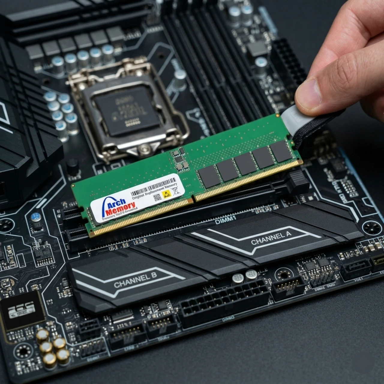 These components are built with original, manufacturer-approved chipsets for optimal performance - D64GB3200ECRr2b4-MG019