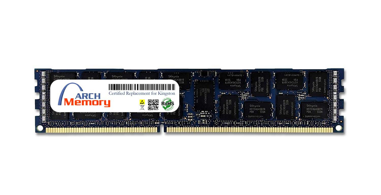 16GB KTL-TS316/16G DDR3 1600MHz 240-Pin ECC RDIMM Server RAM | Kingston Replacement Memory