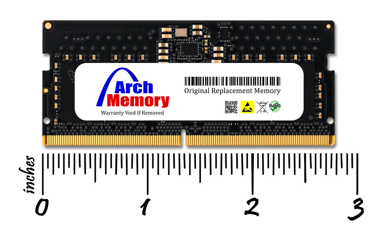 16GB Alienware X17 R2 262-Pin DDR5 So-dimm Memory RAM Upgrade Length