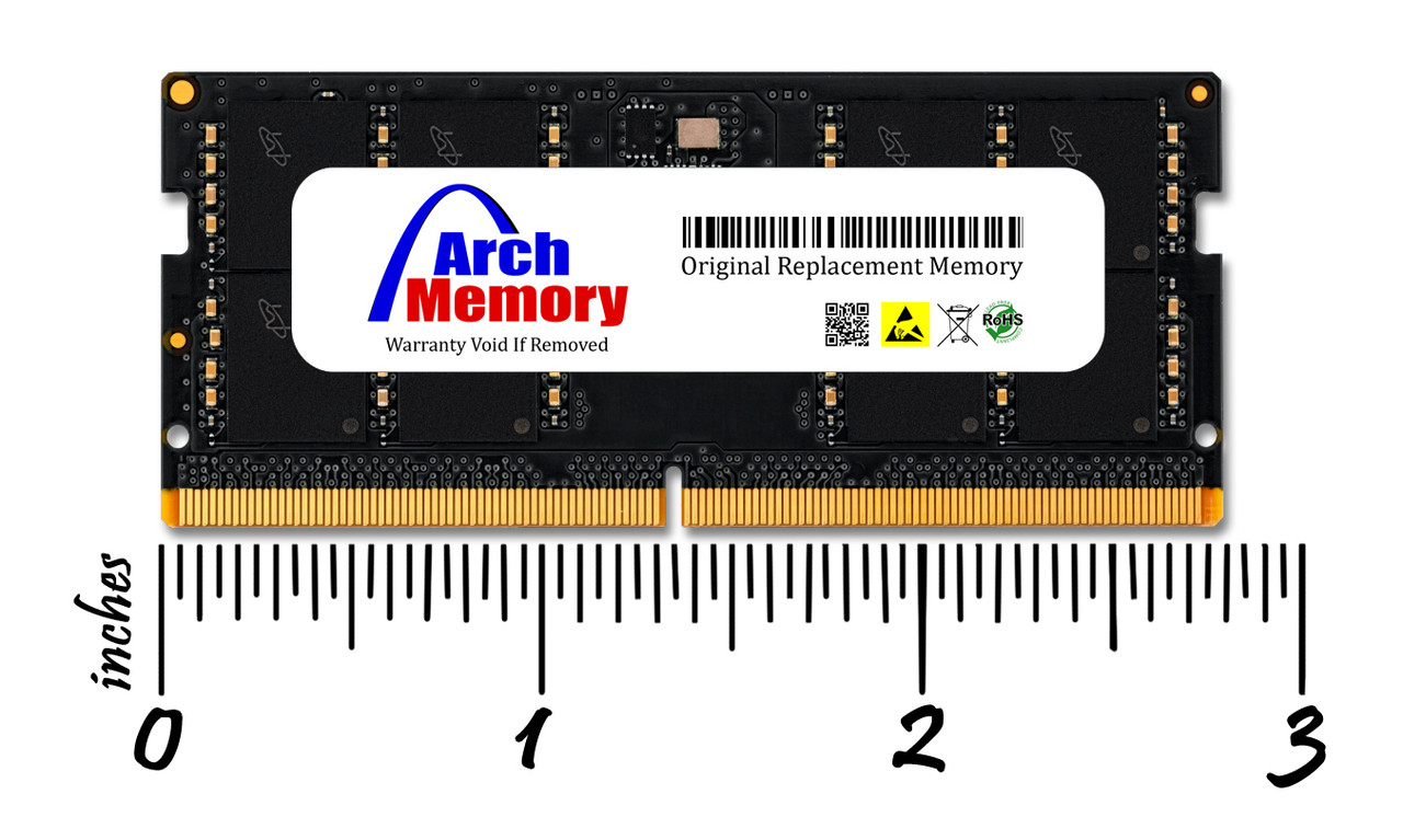 32GB Alienware M15 R7 262-Pin DDR5 So-dimm Memory RAM Upgrade Length