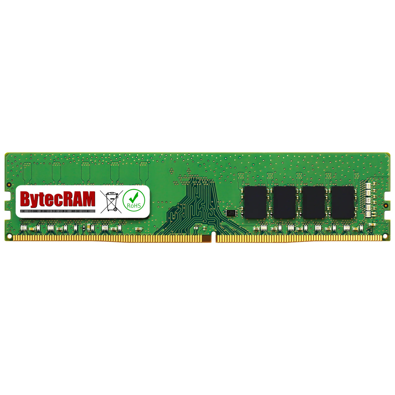 eBay*4GB 288-pin BytecRAM DDR4-2400 PC4-19200 UDIMM (1Rx16) Memory