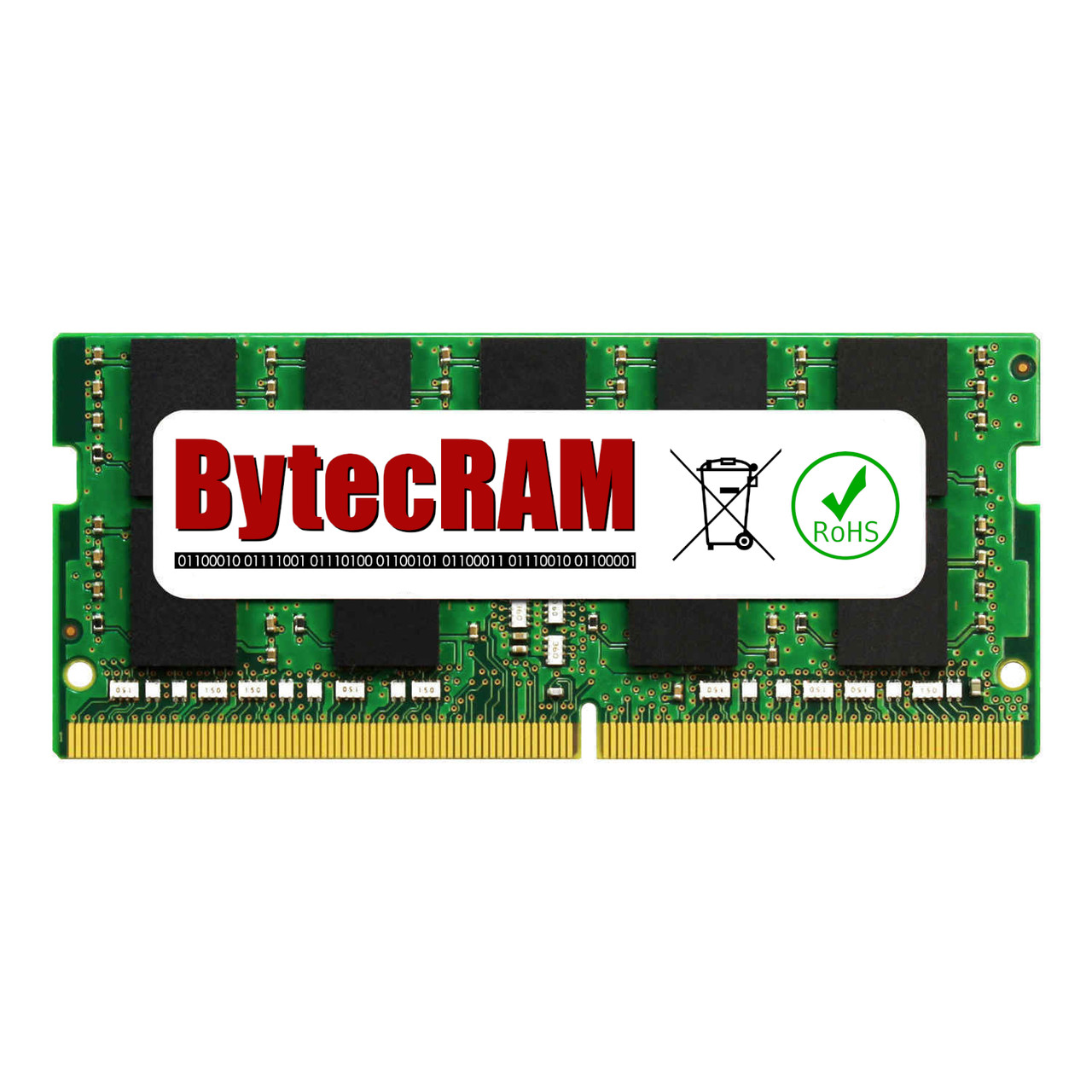 eBay*16GB 260-pin BytecRAM DDR4-2666 PC4-21300 ECC Sodimm (2Rx8) Memory
