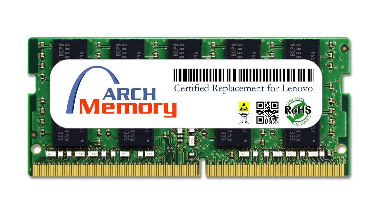 16GB 4X70Q27989 260-Pin DDR4-2400 PC4-19200 ECC Sodimm RAM | Memory for Lenovo