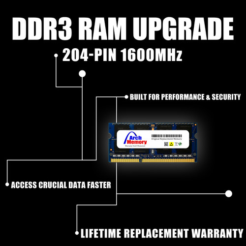 16GB Dell XPS One 2710 204-Pin DDR3L 1600MHz Sodimm Memory RAM Upgrade