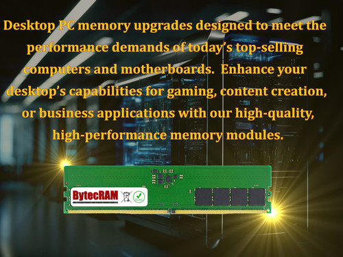 16GB M10474-001 DDR4 3200MHz ECC UDIMM Desktop Memory for HP by BytecRAM
