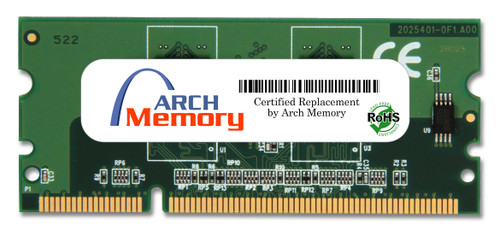 256MB DDR2 144Pin SODIMM 1.8v 16 Bit for HP Printers (CB423A) | Arch Memory