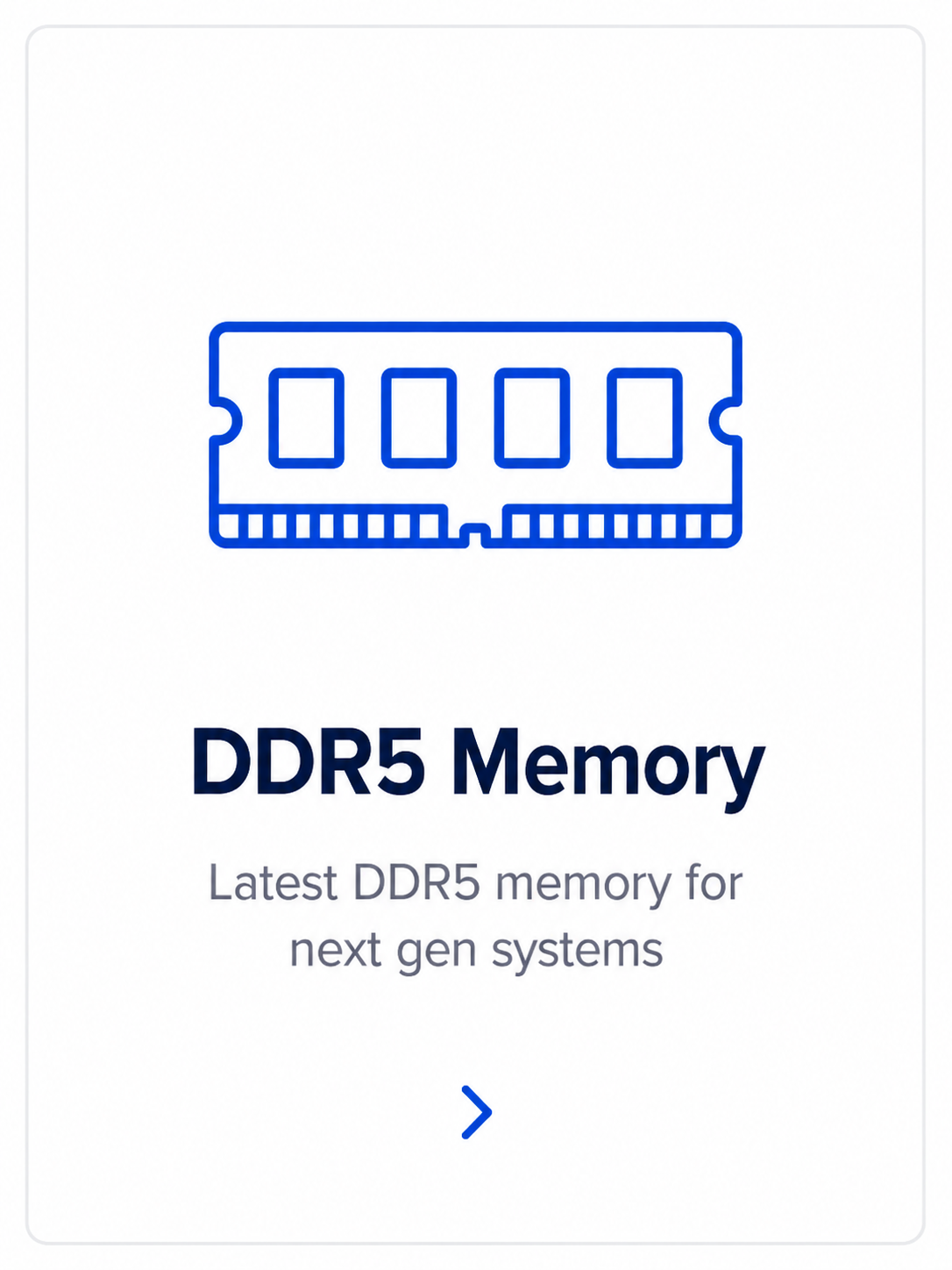 DDR5 Memory Arch Memory