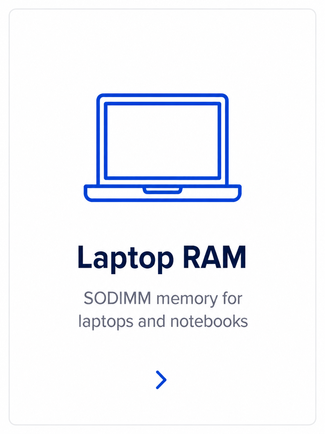 Laptop RAM Arch Memory