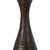 Modern Decorative Brown Textured Design Floor Flower Vase, for Living Room, Entryway or Dining Room, 31 inch