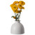 Modern Inkwelll Bottle Shaped Ceramic Table Vase Flower Holder