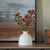 Modern Inkwelll Bottle Shaped Ceramic Table Vase Flower Holder