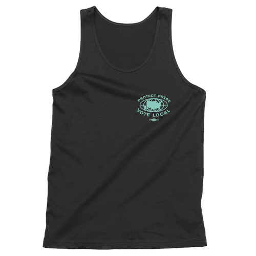 Protect Pride (Unisex Black Tank)