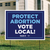 Protect Abortion Vote Local (24" x 18" Coroplast Yard Sign)