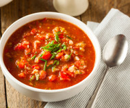 Kimchi Gazpacho - A summer delight