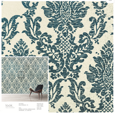 Blue Damask R1