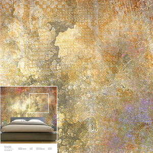 Metallic Mural-Gold