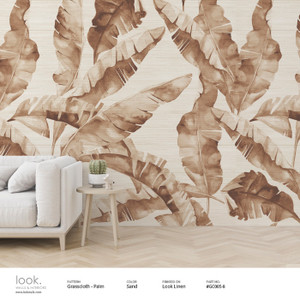 GC005-8 - Grasscloth Palm - Palm Sand