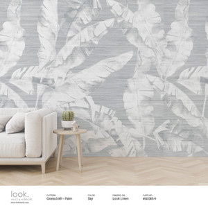 GC005-9 - Grasscloth Palm - Palm Sky GC005-9 - Grasscloth Palm - Palm Sky