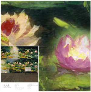 Lotus One - Linen - 16x16 ONLY