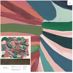 Custom Corales Tropicales - 16x16 ONLY