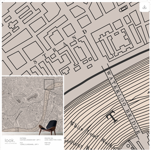Custom London Map - Opt 1 16x16 ONLY