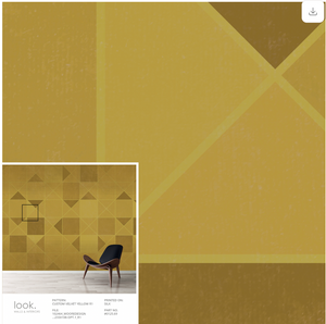 Custom Velvet Yellow - R1 16X16 ONLY