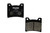 Galfer FD057G1054 Semi-Metallic Compound Front Brake Pads 1985-1992 Yamaha Vmax VMX12