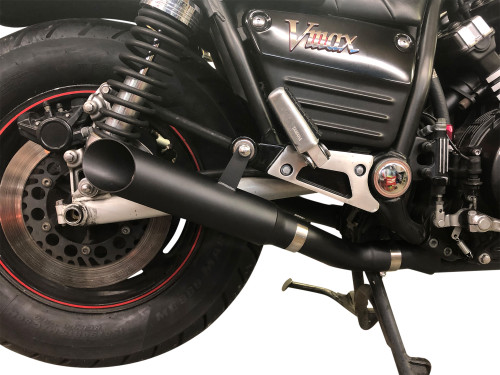 StreetPro 4-2 Exhaust w/ Slash Cut Mufflers - Black Ceramic