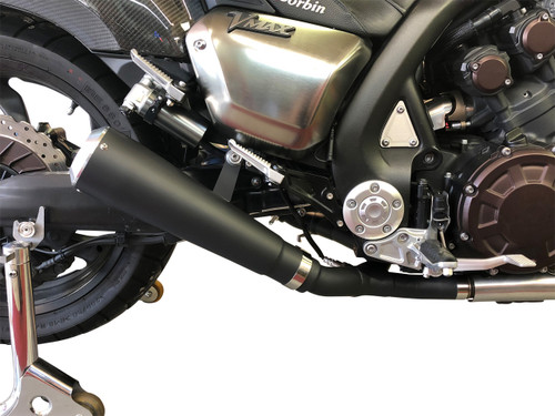 TwinStar 4-2 Slip-On Exhaust System - Ceramic Coated Black