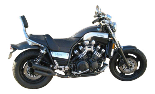 StreetPro 4-2-4 Exhaust w/Quadzilla Mufflers - Black Ceramic