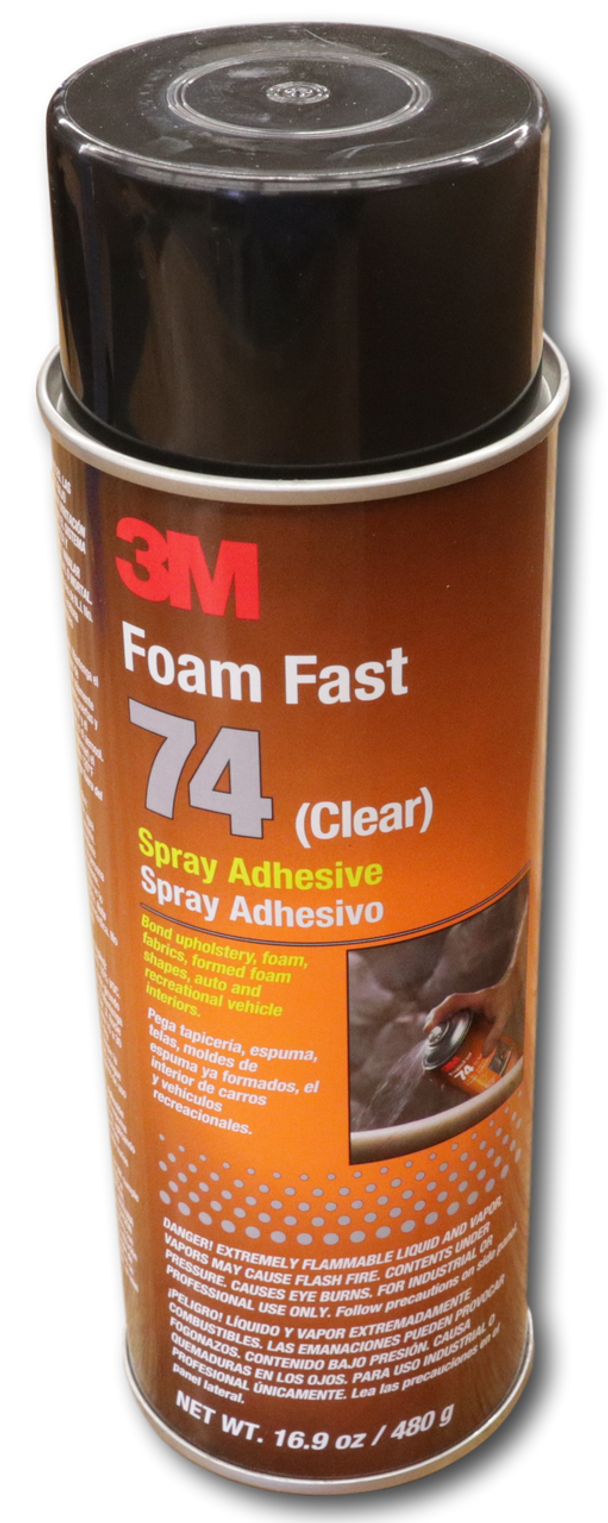 3M 74 500ml Foam Adhesive Clear