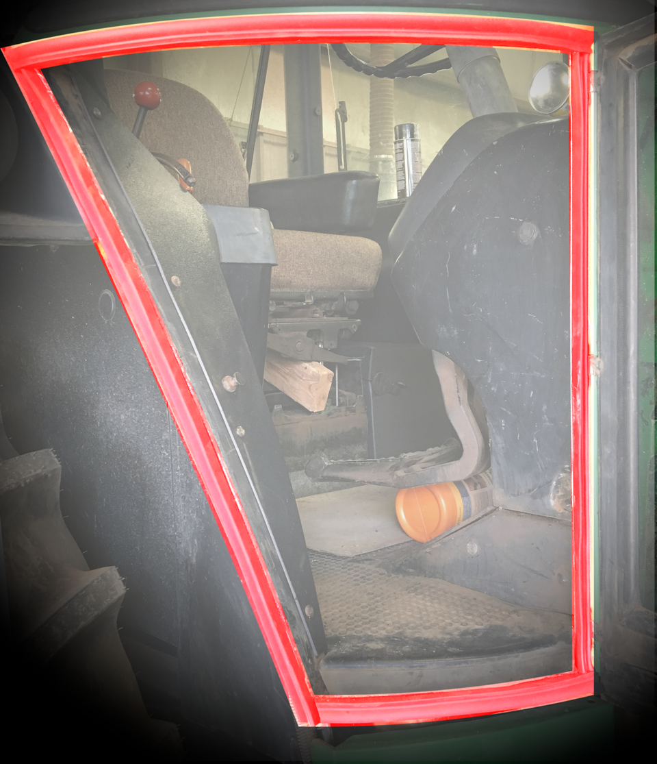 Right access door seal kit for John Deere 4030/4230/4430/4630/4040/4240