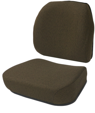 John Deere Seat Cushion Assembly - Black or Brown