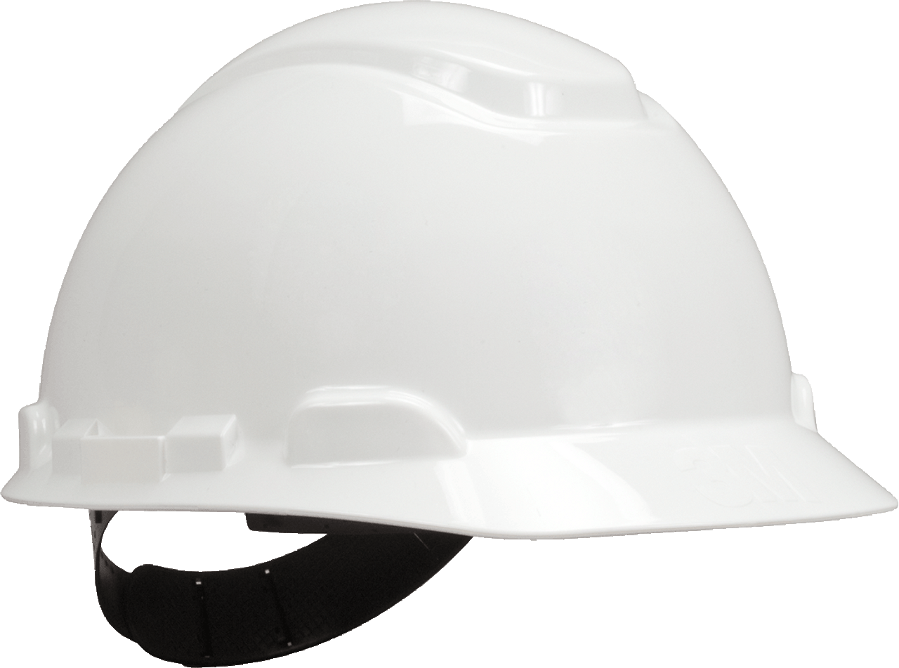 Hard Hat 4pt pin lock 3M Leonard Safety Equipment Inc