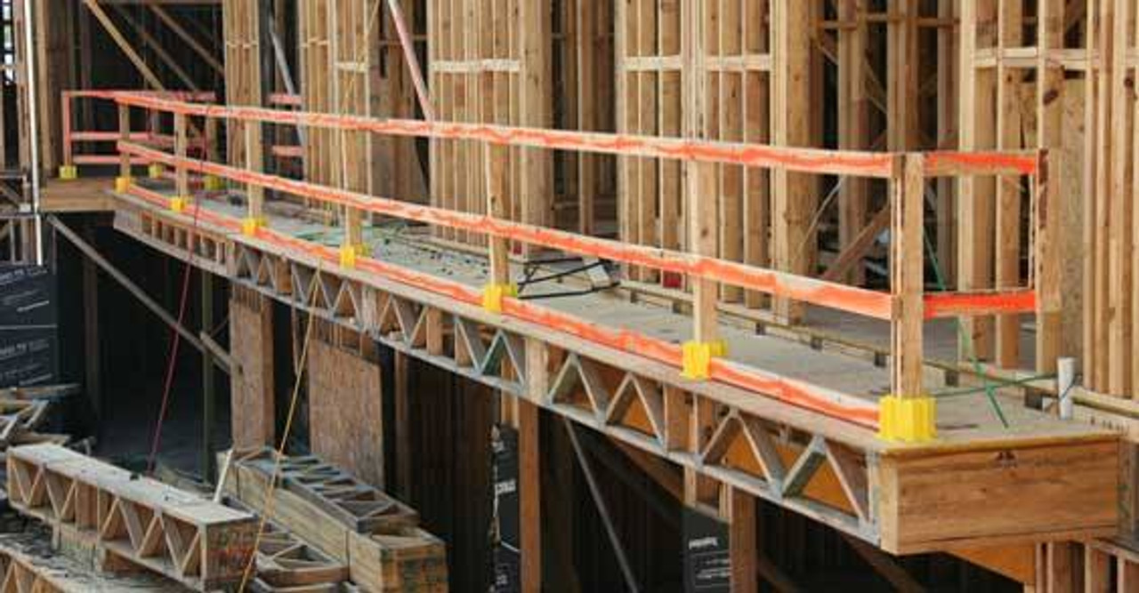 Safety Boot Guardrail System Leonard Safety Equipment Inc