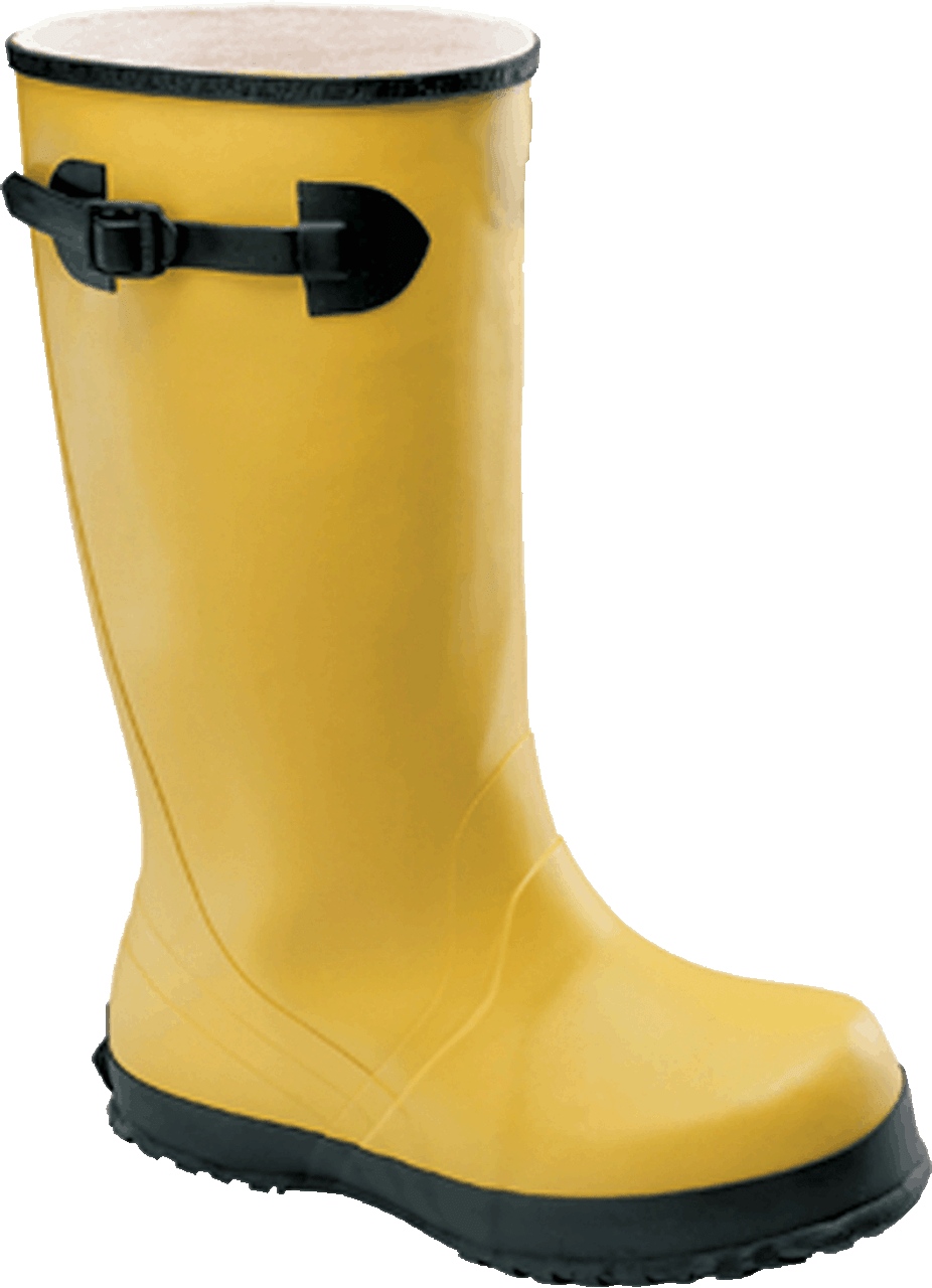 RUBBER 13 INCH 5 BUCKLE SLUSH BOOTS: Durable, quality, protective  slip-resistant footwear.