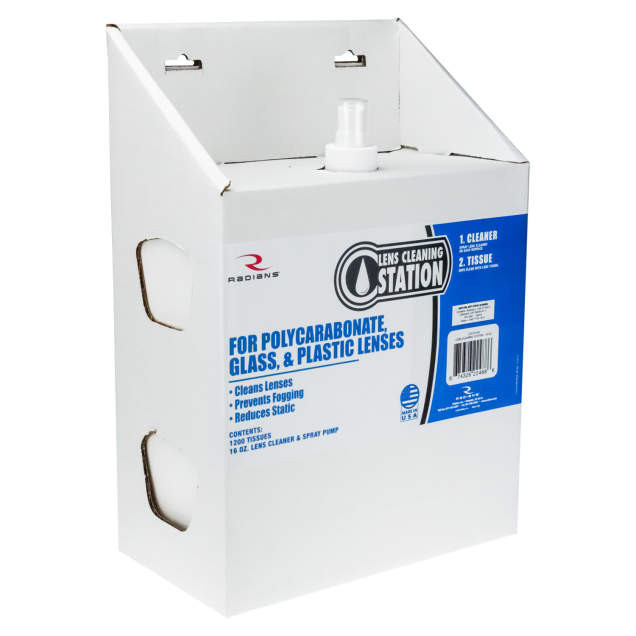 Disposable Lens Cleaning Station (large) Leonard Safety Equipment Inc
