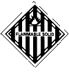 D.O.T. Shipping Labels - Flammable Solid - 25 pk. - Leonard Safety ...