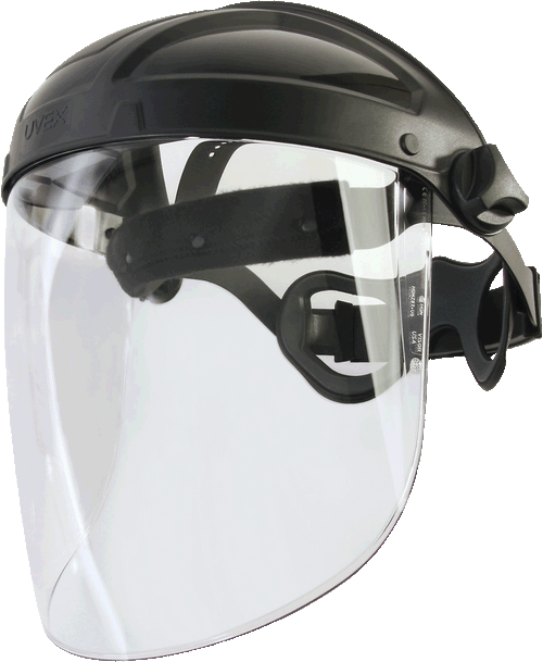 Turboshiled face shield