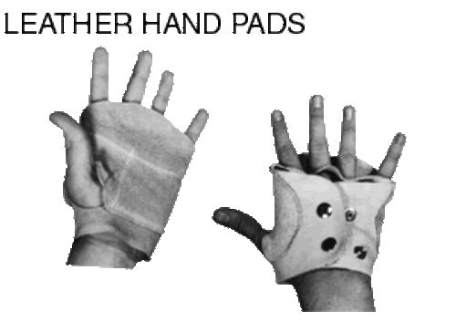 Leather Hand Pads - Right hand