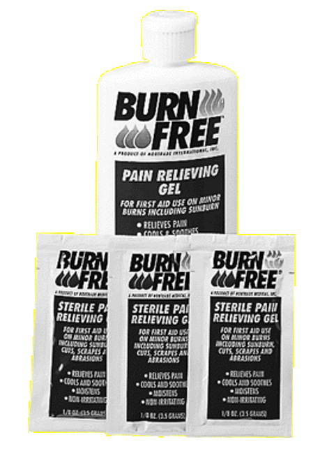 Burnfree Gel- 1/8 oz packets-24/bx