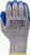 Blue Latex Medium Weight Palm Coated Gloves