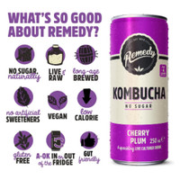 Kombucha Cherry Plum 250mL