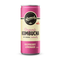 Kombucha Raspberry Lemonade 250mL